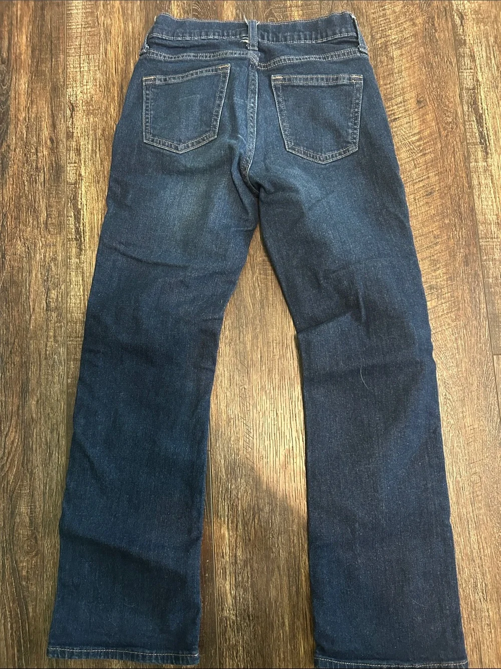 Old Navy Kids Dark Blue Straight-Leg Jeans